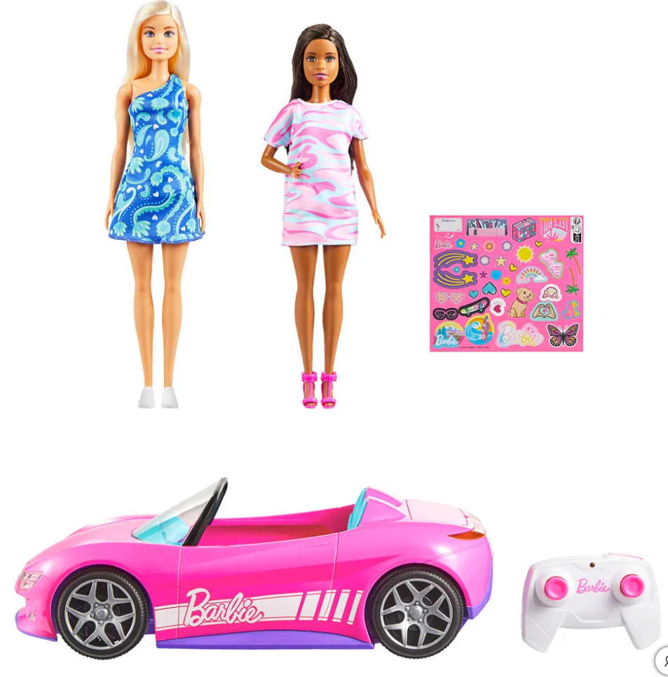 Barbie RC + 2 dolls