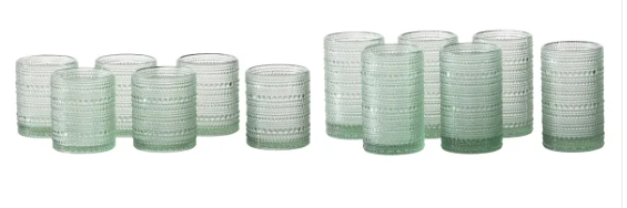Jupiter by Fortessa DOF & Beverage Glass, set of 12