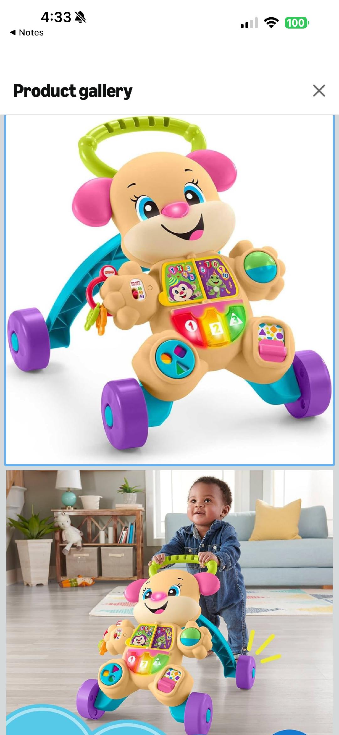 Fisher Price Laugh and Learn Walker