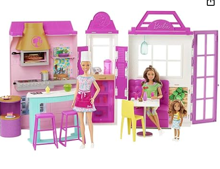 Barbie Doll & Playset, Cook n' Grill Restaurant