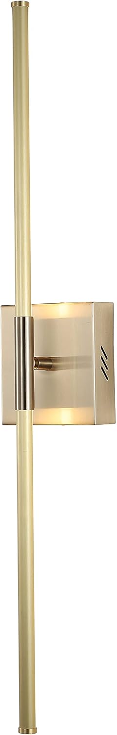 28" led metal wall sconce