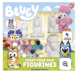 Bluey Paint Your Own Figurines