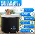 30"H Ice Bath Tub - Multiple Layered Portable Ice Bath Tub