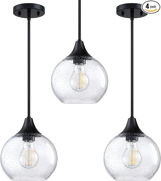3pk Kitchen Island Pendant Light