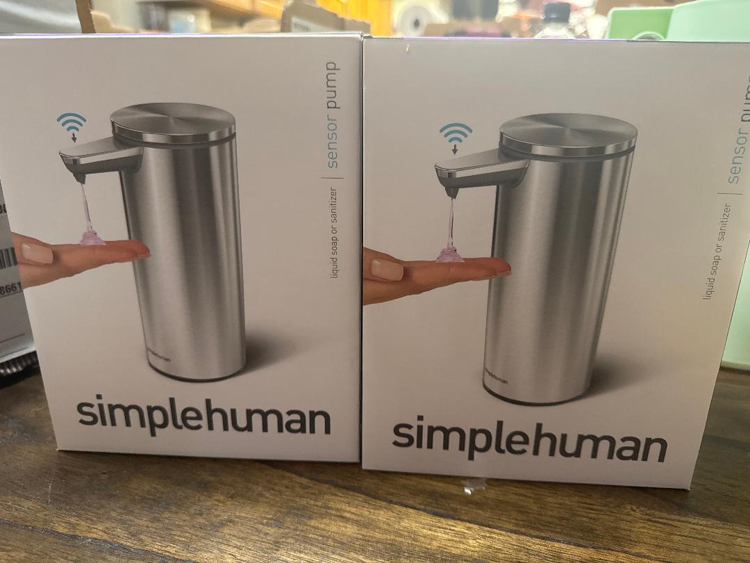 SimpleHuman Soap Dispensers, 2 pack